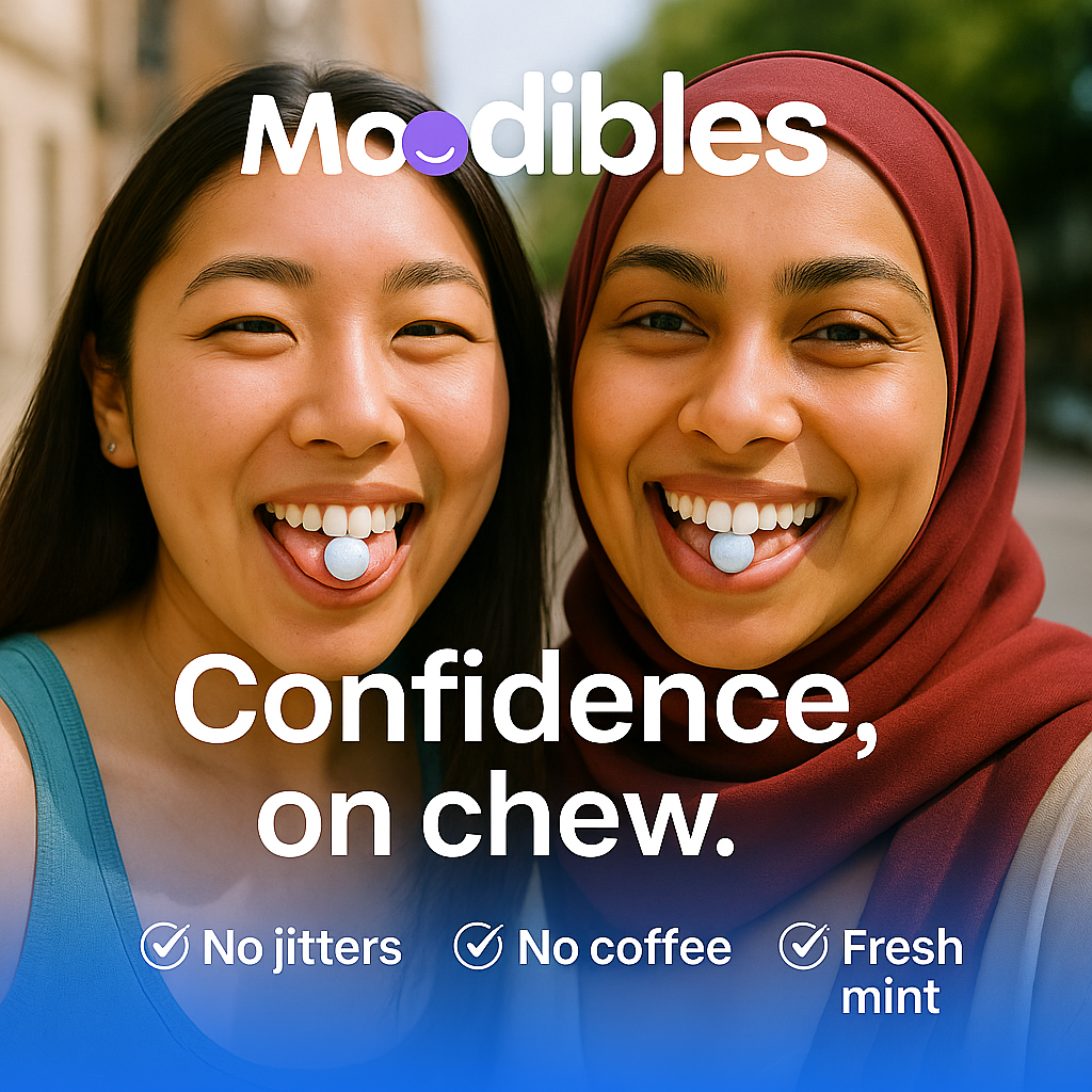 Moodibles Energy + Focus Gum